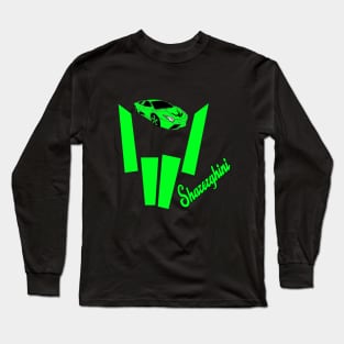 sharerghini green Long Sleeve T-Shirt